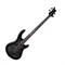 Dean E2 BM TBB - бас-гитара, серия Edge 2, 24 лада, актив. 2HH, 2V/2T, цвет полупрозрачный черный - фото 120090
