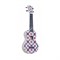 WIKI UK/SLAVE - гитара укулеле,  сопрано, липа, рисунок "Славянский узор", чехол в комплекте - фото 120413