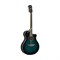 YAMAHA APX600 OBB - акустическая гитара со звукоснимателем, цвет чёрно-синий градиент - фото 120452
