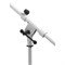 ONSTAGE MS7801W - микрофонная стойка-журавль, тренога, регулируемая высота, цвет белый - фото 121009