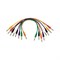 ONSTAGE PC18-17QTR-S - комплект кабелей, 6,3 джек моно  <-> 6,3 джек моно  , 43см ,(8 цветов) - фото 121777