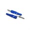 INVOTONE J180/BL - джек моно, кабельный, 6.3 мм, цвет синий, корпус пластик - фото 122042