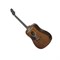 GREG BENNETT D1/LH - акустическая гитара, левосторонняя, дредноут, красное дерево, цвет натуральный - фото 122194
