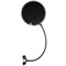 BESPECO FPOP01 Регулируемый ветрозащитный экран для микрофона на гусиной шее с креплением на стойку - фото 141492