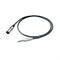 PROEL BULK220LU6 - инструментальный кабель, 6.3 джек моно  <-> XLR (папа), длина - 6 м - фото 148873