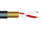 ROXTONE MC005/100 Black Симметричный микрофонный кабель из бескислородной меди  в катушке(100м), 100% экранирование (Спираль из медной проволоки: 80x0,10мм+индивидуальная гальваническая изоляция проводников)  D 6,8мм, AWG: 24. Цвет: Черный. Температурный  - фото 151085