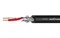 ROXTONE MC020/100 Black Симметричный микрофонный кабель 100м на картонной катушке, 2x0,25мм2., D 6,5мм, AWG: 23., 100% экранирование (спираль из луженой медной проволоки + алюминиевая фольга), цвет: Черный. Температурный режим эксплуатации: -20/+70 - фото 151090