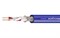 ROXTONE MC080/100 TBlue Симметричный микрофонный кабель из бескислородной меди в катушке (100м), 2х0,25мм2., 95% экр (Спираль из луженой медной проволоки 32x0,12mm и мишурные нити 40х0,20мм)., AWG: 23, D: 6,8мм, Цвет: Прозрачный синий, Температурный режим - фото 151100