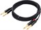 Cordial CFU 3 PP кабель сдвоенный джек моно 6.3мм male/сдвоенный джек моно 6.3мм male, 3.0м, черный - фото 154926