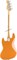 FENDER PLAYER JAZZ BASS®, PAU FERRO FINGERBOARD, CAPRI ORANGE 4-струнная бас-гитара, цвет оранжевый - фото 160074