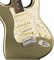 FENDER AM ELITE STRAT EB SATIN JPM электрогитара, цвет зеленый металлик, в комплекте кейс - фото 160606