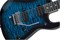 EVH 5150 SERIES, EBY FB, QM, BLUE BURST электрогитара, цвет Blue Burst - фото 160670