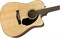 FENDER CD-60SCE Dread Nat WN электроакустическая гитара, цвет натуральный - фото 160888