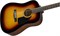 FENDER CD-60 DREAD V3 DS SB WN акустическая гитара, цвет санберст - фото 160986