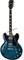GIBSON 2019 ES-335 Dot, Blues Burst гитара полуакустическая, цвет санберст в комплекте кейс - фото 161096