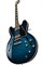 GIBSON 2019 ES-335 Dot, Blues Burst гитара полуакустическая, цвет санберст в комплекте кейс - фото 161097