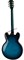 GIBSON 2019 ES-335 Dot, Blues Burst гитара полуакустическая, цвет санберст в комплекте кейс - фото 161098