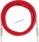 FENDER 15' OR INST CABLE FRD инструментальный кабель, красный, 15' (4,6 м) - фото 161556