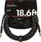 FENDER DELUXE 18.6' INST CBL BTWD инструментальный кабель, черный твид, 18,6' (5,7 м) - фото 161561