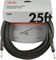 FENDER FENDER 25' INST CBL BLK инструментальный кабель, черный, 25' (7,62 м) - фото 161565
