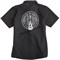 TAYLOR 30904 Guitar Stamp Work Shirt-S рубашка с коротким рукавом, логотипом Taylor и принтом на спине, цвет черный, размер S - фото 162812