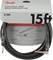 FENDER FENDER 15' ANG INST CBL BLK инструментальный кабель, черный, 15' (4,6 м) - фото 162905