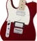 FENDER SQUIER SQ CONT TELE HH LH MN DMR левосторонняя электрогитара, цвет красный металлик - фото 163110