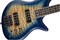 JACKSON JS3Q SPECTRA IV - AMBER BLUE BURST 4-струнная бас-гитара, цвет Amber Blue Burst - фото 163374