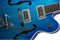GRETSCH GUITARS G6120T-BSHR-BB STZR BLBRST WC полуакустическая гитара, цвет синий - фото 163423