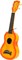 KALA MK-SD/ORBURST MAKALA ORANGE BURST DOLPHIN UKULELE укулеле сопрано, цвет Orange Burst - фото 163590