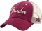 FENDER SPAGHETTI LOGO WASHED TRUCKER, MAROON ON кепка - фото 163698