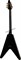 GIBSON FLYING V CUSTOM W/ EBONY FINGERBOARD GLOSS электрогитара, цвет черный, в комплекте кейс - фото 163734