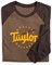 TAYLOR 20215 Baseball T, Long Sleeve, Brown- M Футболка с длинным рукавом, цвет коричневый, размер M - фото 164208