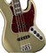 FENDER AM ELITE J BASS EB SATIN JPM 4-струнная бас-гитара, цвет зеленый металлик, в комплекте кейс - фото 164775