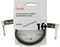 FENDER FENDER 1' INST CABLE BLK инструментальный кабель, черный, 1' (30,48 см) - фото 164961