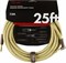 FENDER DELUXE 25' ANGL INST CBL TWD инструментальный кабель, твид, 25' (7,62 м) - фото 164970