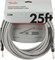 FENDER FENDER 25' INST CABLE WHT TWD инструментальный кабель, белый твид, 25' (7,62 м) - фото 165001