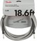 FENDER FENDER 18.6' INST CABLE WHT TWD инструментальный кабель, белый твид, 18,6' (5,7 м) - фото 165011