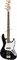 FENDER SQUIER SQ AFF J BASS LRL BLK 4-струнная бас-гитара, цвет черный - фото 165258