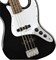 FENDER SQUIER SQ AFF J BASS LRL BLK 4-струнная бас-гитара, цвет черный - фото 165260