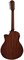 TAYLOR 556CE 12-струнная электроакустическая гитара, цвет натуральный, в комплекте кейс - фото 165435