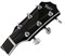TAYLOR T3/B BLACK полуакустическая гитара, цвет черный, в комплекте кейс - фото 165478