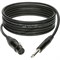 KLOTZ M1FP1N0500 готовый микрофонный кабель на основе MY206, длина 5м, металлические разъемы XLR/F Neutrik - моно Jack Neutrik - фото 165928