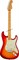 FENDER American Ultra Stratocaster®, Rosewood Fingerboard, Plasma Red Burst электрогитара, цвет красный в комплекте кейс - фото 166833