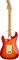 FENDER American Ultra Stratocaster®, Rosewood Fingerboard, Plasma Red Burst электрогитара, цвет красный в комплекте кейс - фото 166834