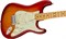 FENDER American Ultra Stratocaster®, Rosewood Fingerboard, Plasma Red Burst электрогитара, цвет красный в комплекте кейс - фото 166835