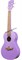 KALA MK-CS/PUR MAKALA SHARK, CONCERT UKULELE, SEA URCHIN PURPLE, VINTAGE FINISH укулеле концерт, цвет Sea Urchin Purple - фото 167074