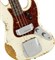 FENDER 1961 JAZZ BASS® HEAVY RELIC®, ROSEWOOD FINGERBOARD, AGED OLYMPIC WHITE 4-х струнная бас-гитара, цвет винтажный белый - фото 167220