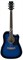 IBANEZ PF15ECE-TBS электроакустическая гитара, цвет синий - фото 19118