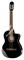 TAKAMINE GC1CE BLK классическая электроакустическая гитара с вырезом, цвет черный - фото 19141